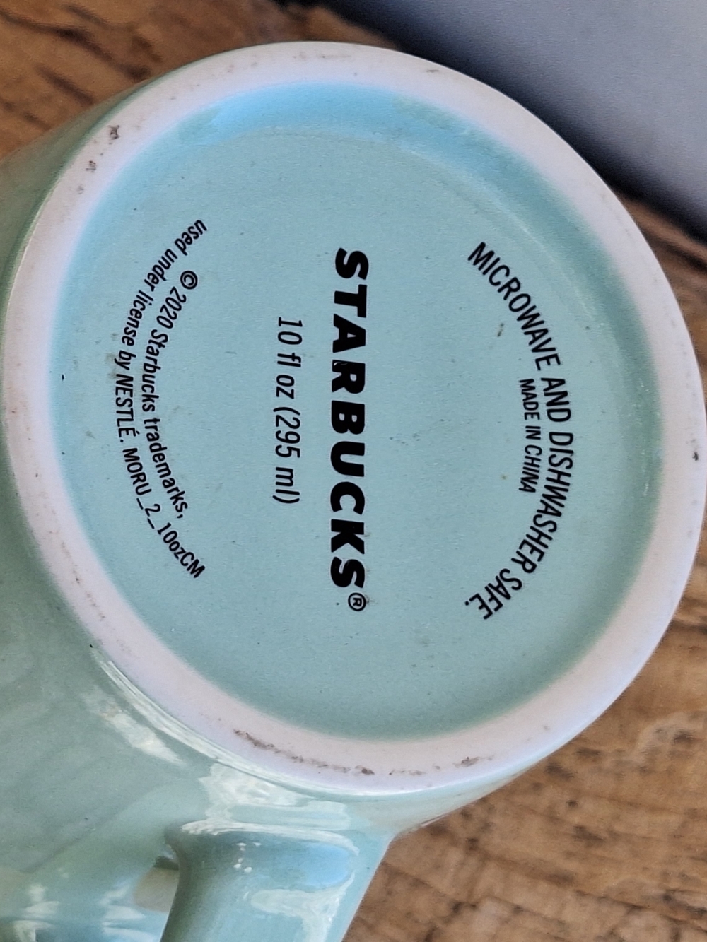 Starbucks Mint Green Ceramic Mug"You're The Best" Text 2020 - Picture 6 of 7